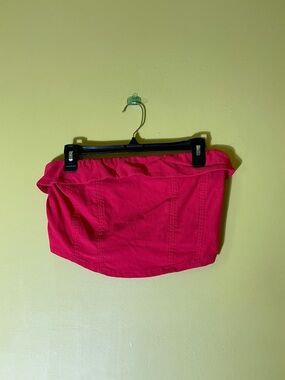 wild fable Y2K Red Bandeau Top